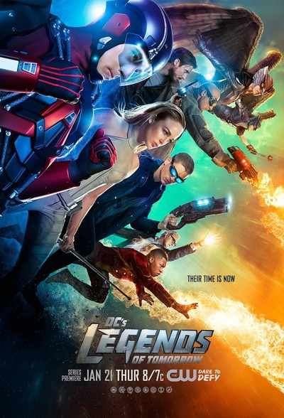 Постер сериала Легенды завтрашнего дня / DC's Legends of Tomorrow