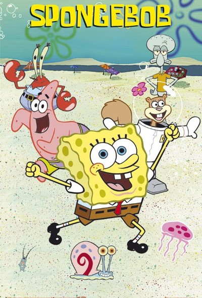 Постер мульт-сериала Губка Боб квадратные штаны / SpongeBob SquarePants