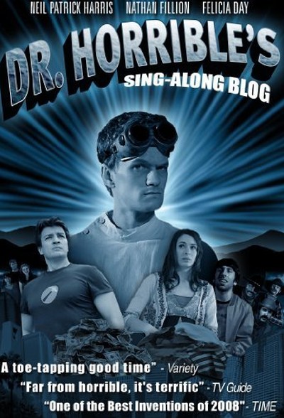 Постер мини-сериала Музыкальный блог Доктора Ужасного / Dr. Horrible's Sing-Along Blog